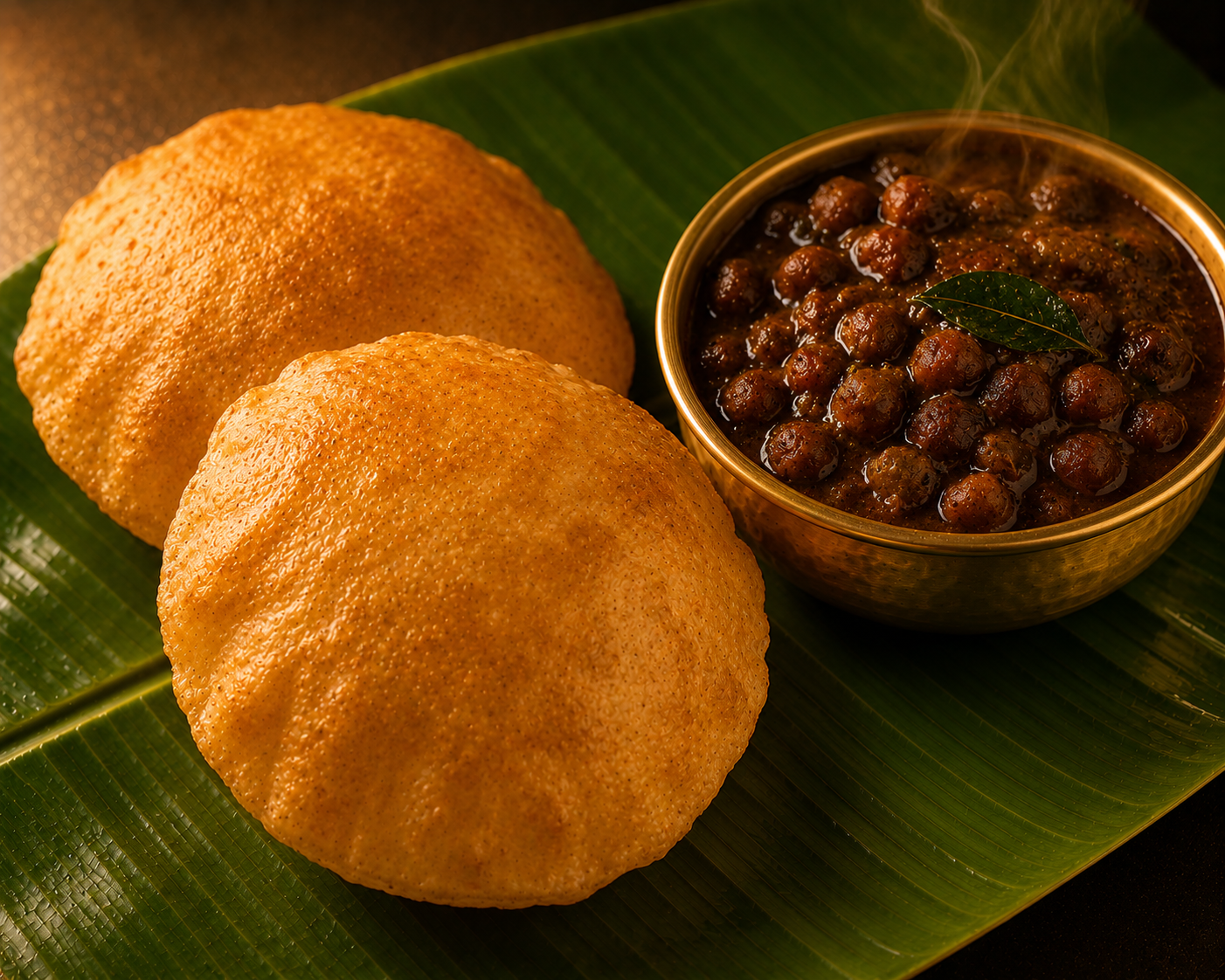Chola Poori at Sri Skanda Bhavan